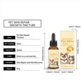 thumbnail image 3 of Pet Skin Care Drops for Dogs & Cats, Natural Tea Tree & Lecithin Formula, Soothes Skin & Promotes Healthy Coat Growth, 30ml, 3 of 9