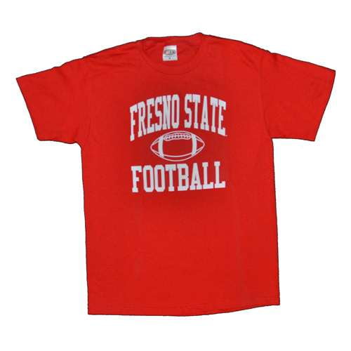 Fresno State Bulldogs Tshirt Football, Red