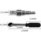 thumbnail image 2 of Llave de espiga para radiador: su herramienta esencial para el mantenimiento de las válvulas del radiador, opciones de múltiples tamaños que se adaptan a la mayoría de las válvulas del radiador y, 2 of 5