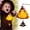 D, variant on SHURUIMA DIY Light Up Pumpkin Lantern Kit, Durable Handheld Halloween Jack O Lantern Craft Set, 9.0 X 7.1 Inch Witch Owl Cat Bat Hanging Spooky Decor With Carry Stick, 1 Pack Craft Material Bag