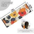 thumbnail image 5 of Yayeee Runner Rug for Bedroom 2'x6' Machine Washable Hallway Non Slip Mat, Floral Pattern, 5 of 8