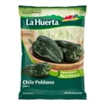thumbnail image 1 of Chiles poblanos La Huerta   congelados para rellenar asados y pelados 4 pzas 316 g, 1 of 5