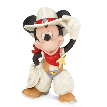 - Lenox Disney Showcase Collection 843562 Rodeo Mickey Figurine