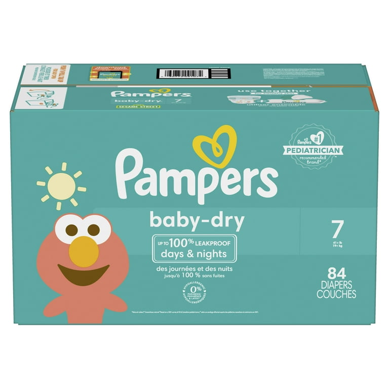 Pampers Baby Dry Diapers Size 7, 84 Count (Select for More Options
