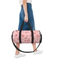 thumbnail image 6 of Zufioo Fox Print Round Sports Travel Duffel Bag, Airplane Weekender Bag, Waterproof Gym Backpack, Unisex, 6 of 6