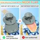 thumbnail image 3 of Ponytail Sun Bucket Hats for Women Men Wide Brim UPF 50+ Fishing & Beach Hats, 3 of 5