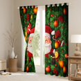 thumbnail image 3 of Castle Fairy Kids Santa Claus Curtains Pack of 2 (42x84 Each),Fresh Fruit Curtains Blackout,Happy New Year Bedroom Curtains,Super Cozy Room Decor, 3 of 6