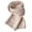 White2, variant on shoper Winter Scarf Wool Scarf Soft Warm Knitted Scarf for Autumn Winter Plain Knitted Scarf Versatile Neck Scarf for Men and Women