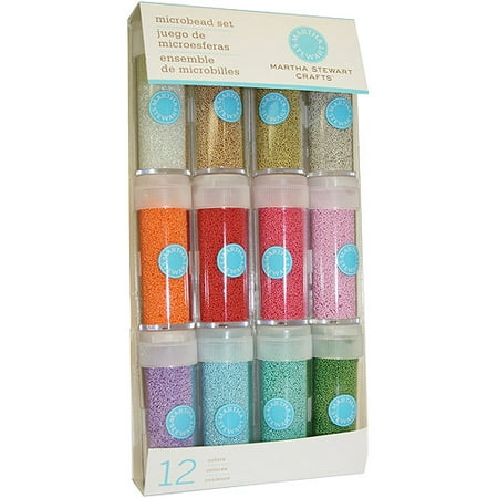 Martha Stewart Crafts Microbeads, 12pk