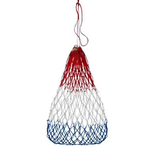 Red, White & Blue Slow Feed Nylon Hay Net