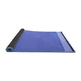 thumbnail image 2 of Ahgly Company Indoor Square Abstract Blue Contemporary Area Rugs, 3' Square, 2 of 4