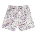thumbnail image 7 of FORMRS Boys Swim Trunks Quick Dry Mesh Lining Beach Boardshorts, Sizes XS-XL, Purple Wildflowers, 7 of 7