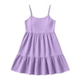 thumbnail image 6 of Josdec Women's U-Neck Spaghetti Strap Tiered Mini Dresses Loose Casual Sleeveless Backless Ruffle Hem for Summer Beach Vacation Wear S–XXL, 6 of 6