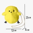 thumbnail image 2 of CAIXIA Crossbody Sling Bags For Women Girls Cute Chick Crossbody Shoulder Messenger Bag, Delicate Chain Strap Soft Fashion Daily Purse, 2 of 6