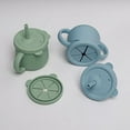 CHAYYAN Convenient and Versatile Silicone Baby Cup with Lid Leakproof