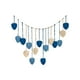 thumbnail image 1 of Tapiz de macramé,Tapiz de macramé para colgar en la pared,bohemio,hecho a mano,Decoración de pared bohemia tejida con flecos colgantes para apartamento,Inicio Sala de estar Decoraciones Azul, 1 of 8