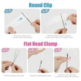 thumbnail image 3 of Juego de 5 unidades de enhebrador Ounissouiy con cordón para pantalones chaquetas ropa, 3 of 6