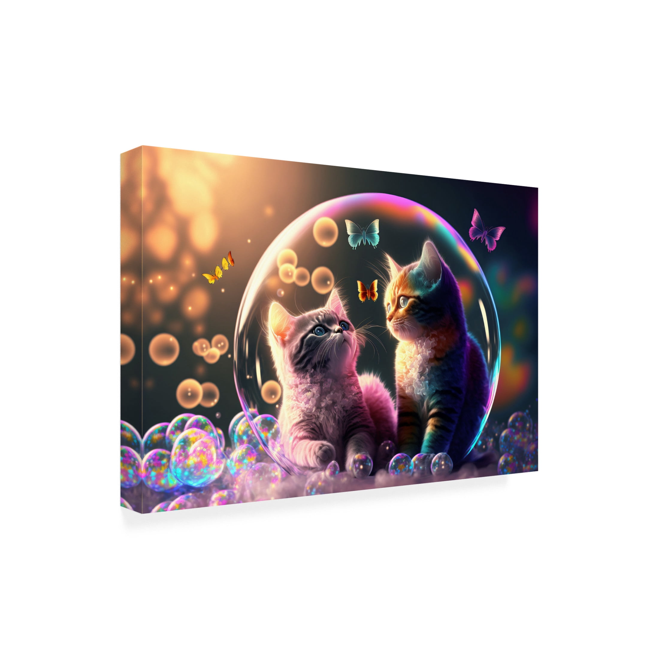 Canvas Wall Art - Ray Heere 'Mystical Morning 16' Wall Art for Living Room, Bedroom, or Office Décor by Trademark Fine Art - 19 x 12 Inches
