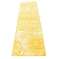 thumbnail image 4 of Unique Loom 3138715 2 ft. x 6 ft. 7 in. Grand Sofia Runner Rug, Yellow, 4 of 5