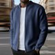 thumbnail image 1 of Ceisia Men's Solid Color Hooded Jacket Warm Zip Up Gift Outerwear Casual Long Sleeve Winter Coat, 1 of 7