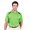 Posen Green/Black, variant on Monterey Club Men's Bamboo Charcoal Blend Contrast Golf Polo Shirt #1081