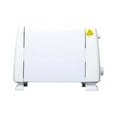 thumbnail image 1 of HLONK Grille-Pain Rétro 2 avec 6 Fonctions en Acier Inoxydable avec Plateau Ramasse-Miettes Amovible, Rangement du Cordon sous la Base, Blanc, 1 of 7