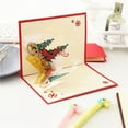thumbnail image 4 of Tarjetas de Navidad 3d, Tarjeta de Navidad Pop Up, Tarjetas de Felicitación de Navidad con Sobres, Mejor Regalo para Navidad, Tarjeta de Regalo de Navidad, 4 of 5