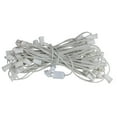 thumbnail image 3 of Northlight Commercial Grade C7 Christmas Light Socket Set - 50' White Wire - 18 Gauge, 3 of 4