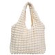 thumbnail image 1 of Bolso de mano con diseño de flores y burbujas para mujer, bolso de compras con diseño de nube plisada (3 Likrtyny Para estrenar, 1 of 9