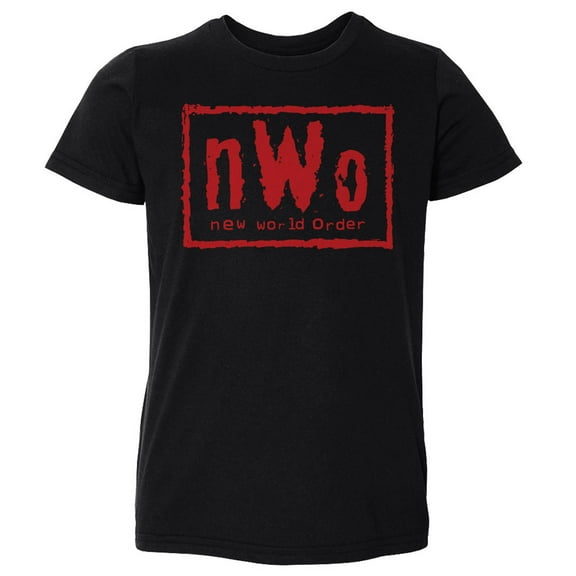 Toddler 500 Level Black nWo Red Logo T-Shirt