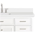 thumbnail image 4 of Ariel D061swqrvo Kensington 61" Free Standing Single Rectangular Basin Vanity Set - Grey, 4 of 7