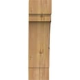 thumbnail image 2 of 6"W x 10"D x 22"H Merced Rough Sawn Knee Brace, Western Red Cedar, 2 of 4