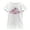White, variant on Girl's Jurassic World Desert Pattern Logo  Graphic Tee White X Large