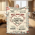 thumbnail image 1 of Fiudx Manta de Franela Tipo Sobre para Mamá, Regalo de Lujo y Suavidad, Diseño Moderno y Elegante, Versátil, Ideal para Acurrucarse En El Sofá, Picnic Al Aire Libre, Manta de Cama, Fácil de Limpiar,, 1 of 6
