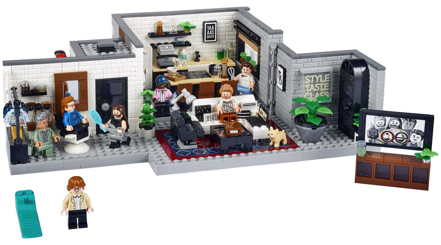 LEGO Icons Queer Eye The Fab 5 Loft 10291 Building Set (974 Pieces 