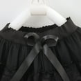 thumbnail image 6 of LYHaoo Girls Tutu Dress Layered Skirt With Satin Waistband For Party，Princess Casual Dresses Sizes 9-10 Years Black, 6 of 7