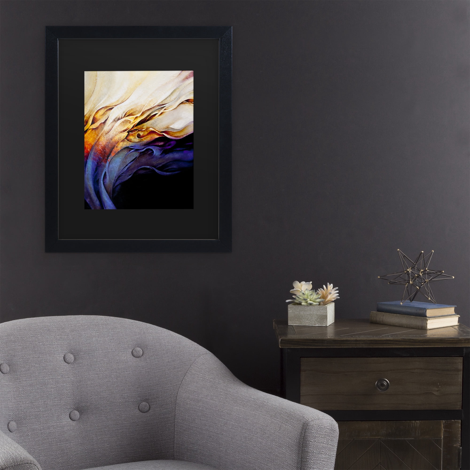 Cody Hooper 'Evoke' Matted Framed Art