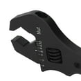 thumbnail image 3 of Adjustable AN3-AN16 Aluminum Fitting Wrench, Lightweight Spanner Tool for Hose Adapter Ends, Black, Versatile   Ergonomic for Tight Spaces, 3 of 9