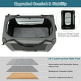 thumbnail image 4 of Gymax Extra Large Portable Folding Dog Soft Crate w/ 4 Lockable Wheels Cat Carrier, 4 of 10