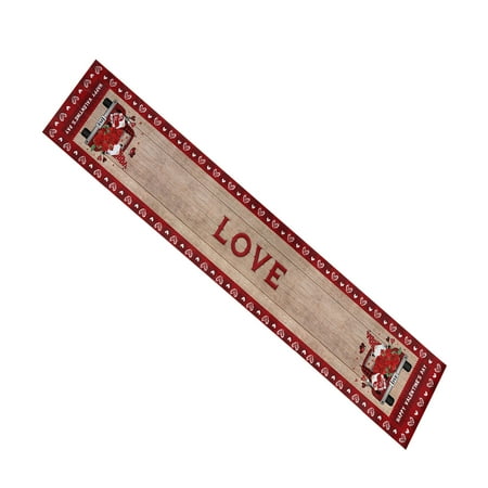 

VerPetridure Clearance Valentine s Day Table Runner 13x70 Inch Table Runner Valentine s Day Party Table Runner Decoration
