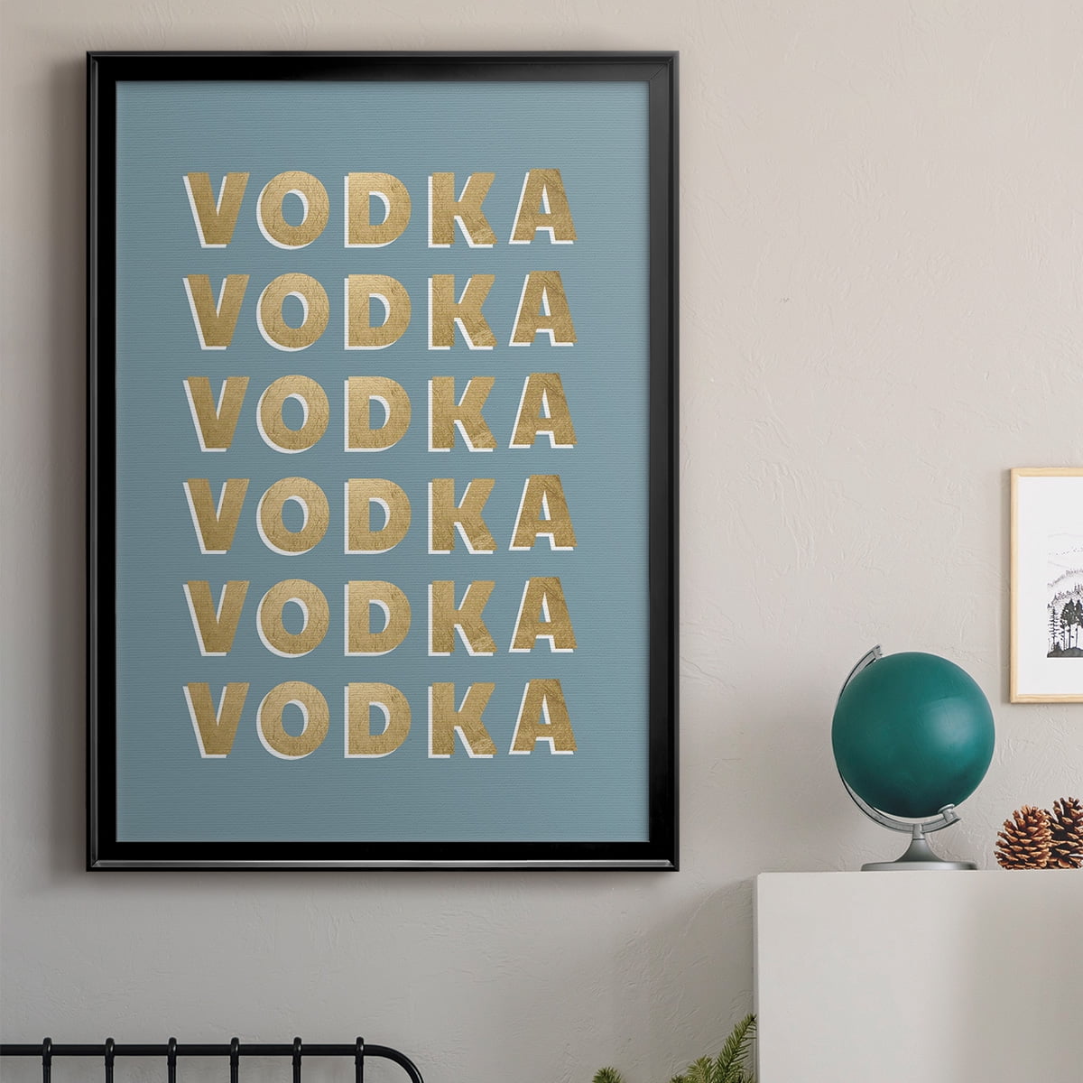 Vodka Premium Classic Framed Print - Ready to Hang
