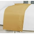 thumbnail image 2 of Elegant Comfort® Wrinkle-Free Flat Sheet,1500 Series, Full, Gold, 2 of 5