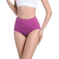 thumbnail image 2 of INNERSY Women's Cotton High Waisted Briefs 5-Pack Postpartum Full Coverage Underwear(3XL,Vintage Bloom), 2 of 9