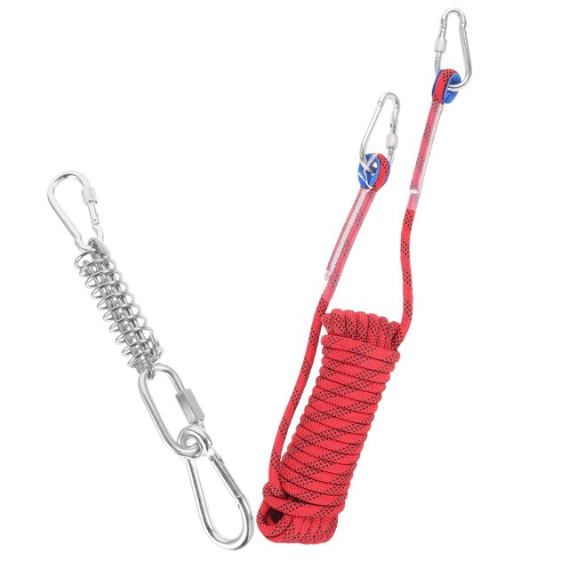 OULII Cotton Rope Dog Tie Out Cable for Camping with Assorted Colors and Workmanship 1 Set