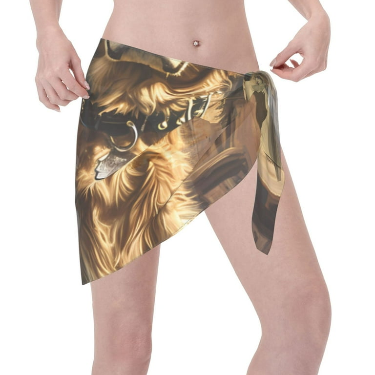 Golden Retriever Chiffon Cover UP Golden Retriever Chiffon Cover UP