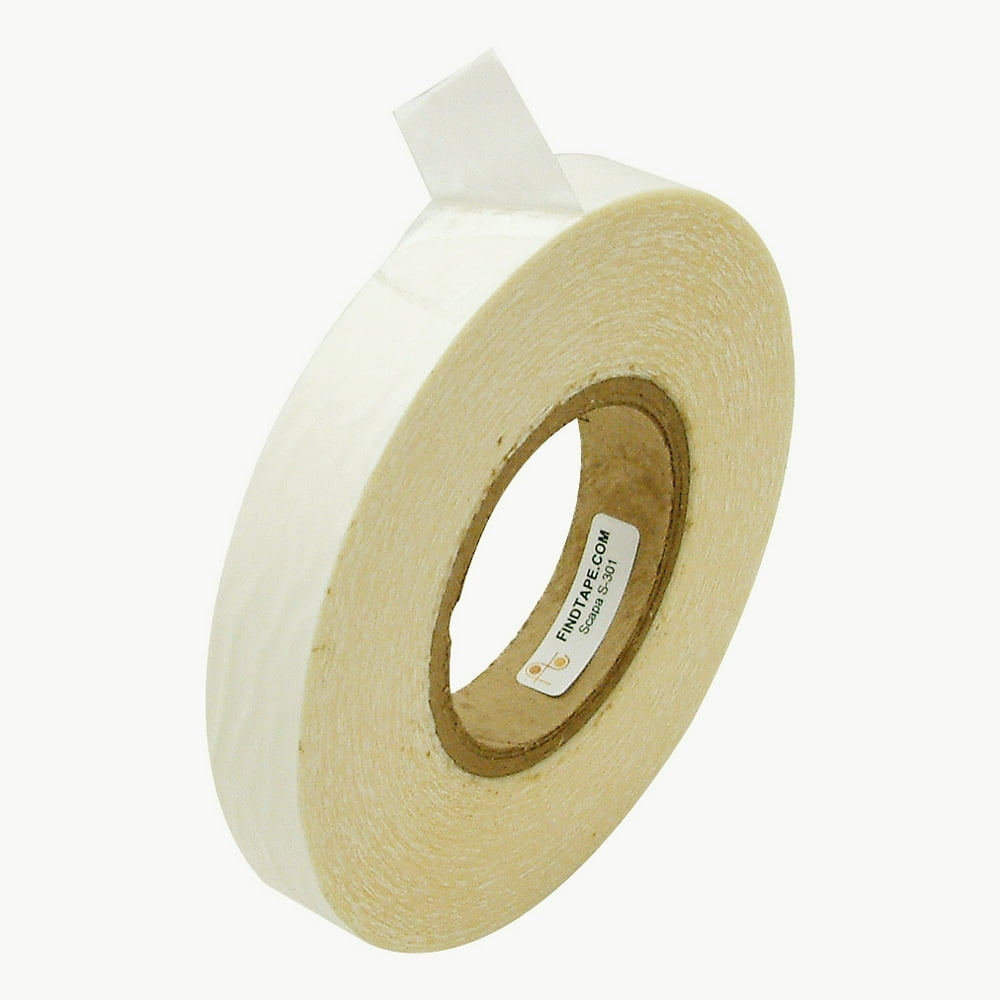 Scapa S301 DoubleSided Clear UPVC Tape 1 in x 60 yds. (Clear