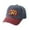 Blue, variant on Krdevn Two-Tone Washed Kids Baseball Cap Front Patch Embroidery UPF50+ Adjustable Curved Brim Boys Outdoor Sun Hat Size:2-8 Years