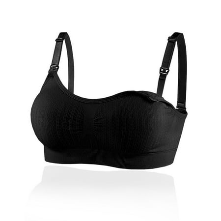 

purcolt Plus Size Nursing Bra for Women Solid Bra Front-Close Shaping Wire Underwear Flower Print Non-Steel Ring Underwear Bras Everyday Maternity Pregnancy Breastfeeding Bra（32B-38C）
