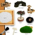 thumbnail image 3 of Vensio DIY Zen Garden Kit for Office Desk Reusable Mini Sand Box with Rake and Bridge for Stress Relief, 3 of 11