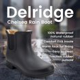 thumbnail image 3 of Peluche impermeable negro Bootie Chooka Delridge para mujer, 3 of 8